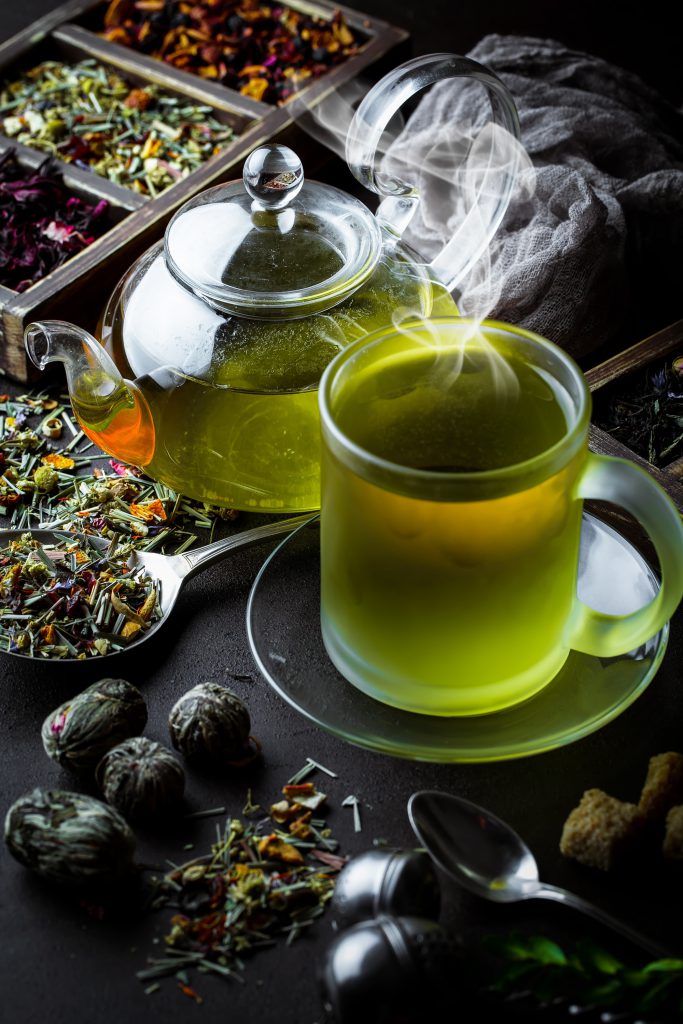 استفاده از چای سبز برای درمان جوش