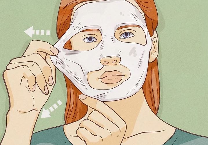نحوه استفاده از ماسک های ورقه ای - اسکین مال