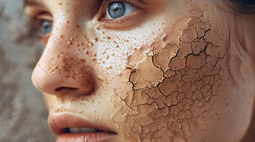 پوست دهیدراته - اسکین مال